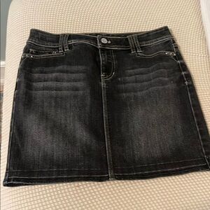 White House Black Market Black Mini Skirt Casual Night Out